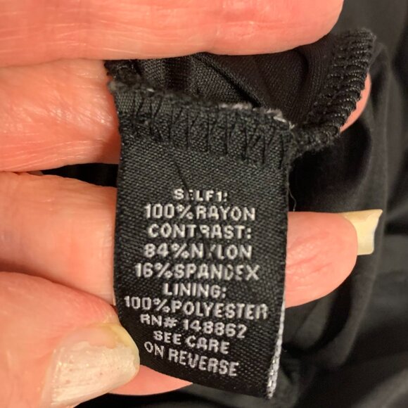 Torrid Dress Womens Size 18/20 Maxi Black Floral Dark Cottagecore Vacation - Picture 8 of 12